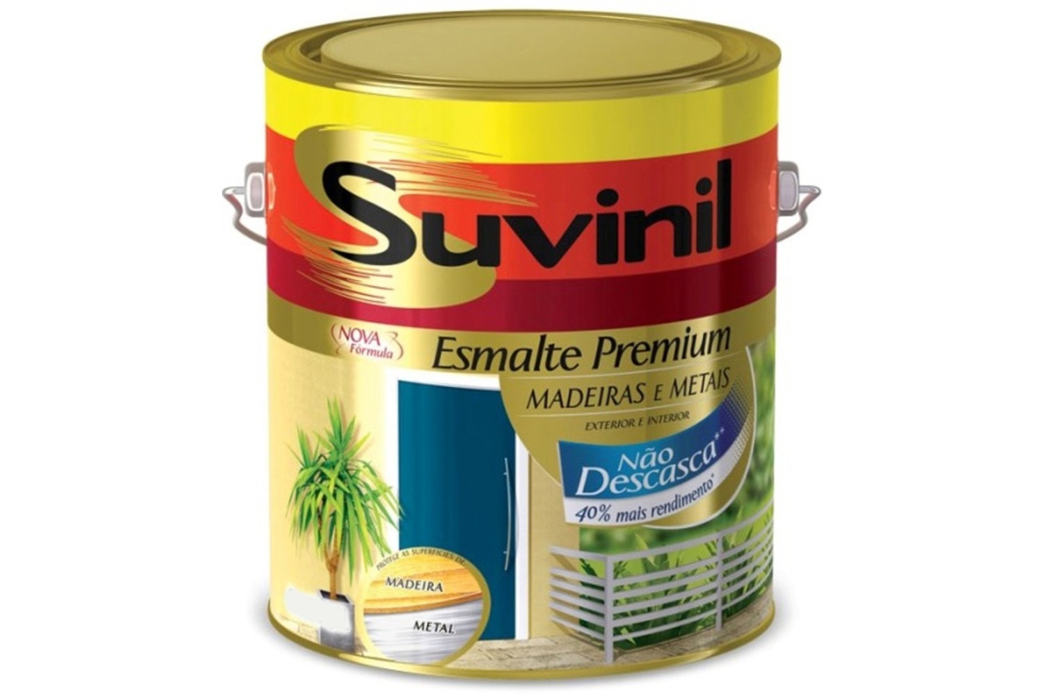 Tinta Esmalte Acetinado 900ml - Suvinil | C&C