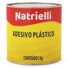 Adesivo Plástico Impermeabilizante 1kg Branco - Natrielli