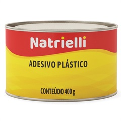Adesivo Plástico Impermeabilizante 400g Cinza - Natrielli