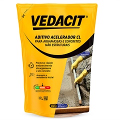 Aditivo Acelerador CL para Argamassas e Concretos Não Estruturais 900g Branco