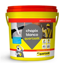 Aditivo Chapix Branco 3,6 Litros - Quartzolit 