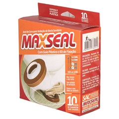 Anel de Vedação de Cera + Fixação para Vaso Sanitário - Maxseal