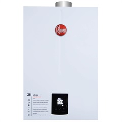 Aquecedor de Água a Gás Gn Digital Prestige 26 Litros Bivolt Branco - Rheem
