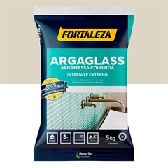 Argamassa Argaglass Pastilha de Vidro Marfim 5kg - Fortaleza 