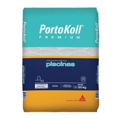 Argamassa Especial Portokoll Piscina Cinza 20kg - Sika