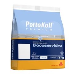 Argamassa Especial Portokoll Super Glass para Bloco de Vidro Branca 4kg - Sika