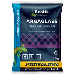 Argamassa para Pastilha de Vidro Argaglass Azul 1kg - Fortaleza 