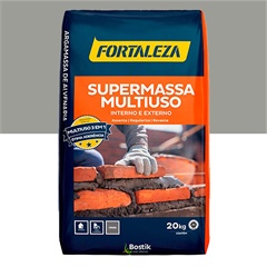 Argamassa Supermassa Multiuso Cinza 20kg - Fortaleza 