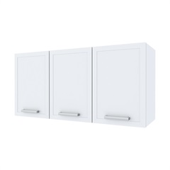 Armário Aéreo Apolo Flat 120 em Aço 115,1x32,2cm Branco - Cozimax