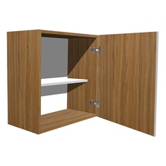 Armário Aéreo Fit com Porta Lado Esquerdo Mdf 60cm Larnaca - Bumi Móveis