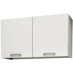 Armário Aéreo para Lavanderia Flat 98cm Branco