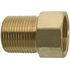 Aumento para Torneira 1/2"X21mm Dourado - Blukit