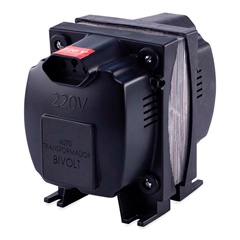 Autotransformador Slim Premium 10a 2000va Bivolt Preto - Force Line