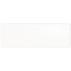 Azulejo Acetinado Borda Reta Clean White Plain Matte 29,1x87,7cm - Cerâmica Portinari