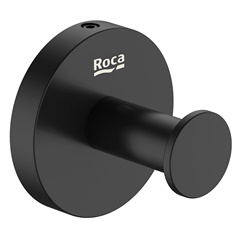 Cabide Hotels Round Black Preto Matte - Roca