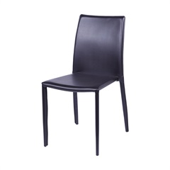 Cadeira Glam Corino Marrom Estrutura de Metal 90,5cm - Ór Design