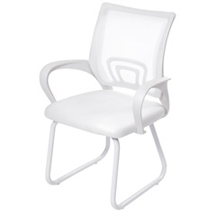 Cadeira para Escritório Office Tok 52x60cm Branca - Ór Design