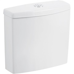 Caixa Acoplada para Vaso Sanitário Ecoflush 3/6 Litros Smart Branca - Celite 