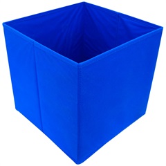 Caixa Organizadora em Tnt 28x28cm Azul - Casanova