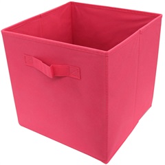 Caixa Organizadora em Tnt 28x28cm Pink - Casanova