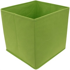 Caixa Organizadora em Tnt 28x28cm Verde - Casanova