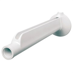 Cano para Duchas E Chuveiros Branco  - Fame