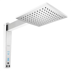 Chuveiro Digital Acqua Century 7500w 220v Branco E Cromado - Lorenzetti