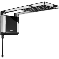 Chuveiro Elétrico Acqua Storm Ultra 6800w 220v Preto E Cromado - Lorenzetti