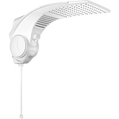 Chuveiro Elétrico Eletrônico Duo Shower Quadra 7500w 220v Branco - Lorenzetti