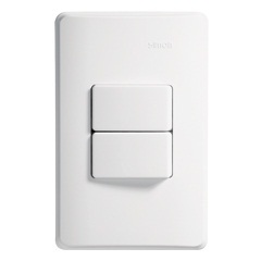 Conjunto 2 Interruptores Paralelos 10a 250v Branco S19 - Simon