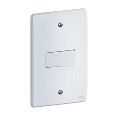 Conjunto de Interruptor Simples 10a 250v com Placa 4x2 Equille Branco - WEG