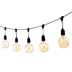 Cordao String Light 5 Metros Preto - Saveenergy