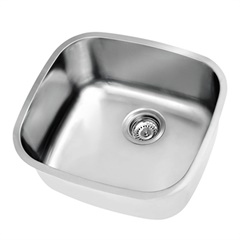 Cuba de Embutir Invicta Alto Brilho com VSA 4,5'' 46x42x22cm Inox