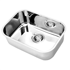 Cuba de Embutir Invicta Alto Brilho com Vsa 4,5'' 47x32x18cm Inox - Docol