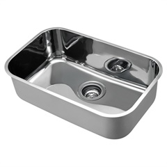 Cuba de Embutir Invicta Alto Brilho sem Vsa 3,5'' 56x34x15cm Inox - Docol