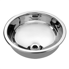 Cuba de Embutir Riva Alto Brilho sem Vsa 1,5'' 25x11cm Inox - Docol