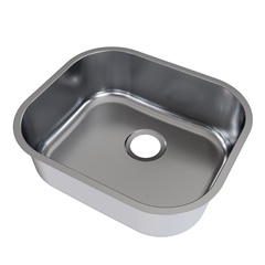 Cuba de Embutir Riva Polido sem Vsa 3,5'' 40x34x14,5cm Inox - Docol