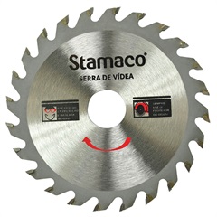 Disco de Serra em Vídea Serramax 105mm (4.3/8'') com 30 Dentes - Stamaco