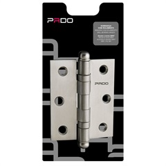 Dobradiça para Porta 3.1/2'' Inox Escovado - Pado  