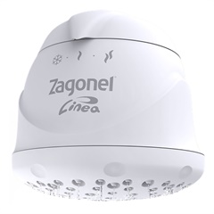 Ducha com 3 Temperaturas Linea 5500w 220v Branco - Zagonel