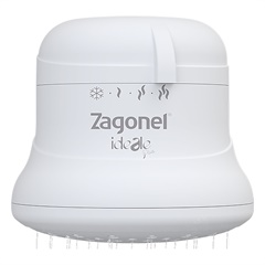 Ducha com 4 Temperaturas Ideale Plus 5500w 127v Branco - Zagonel