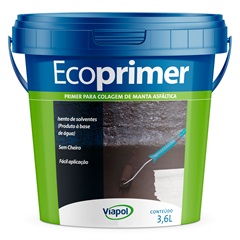 Ecoprimer para Manta Asfáltica Marrom Escuro 3,6 Litros