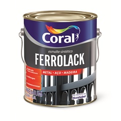 Esmalte Ferrolack - Branco - 3,6 Litros - Coral