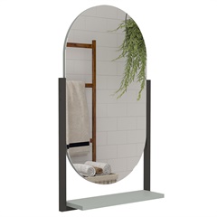 Espelheira para Banheiro em Mdf Ori 78x44,1cm Pistache - MGM Móveis