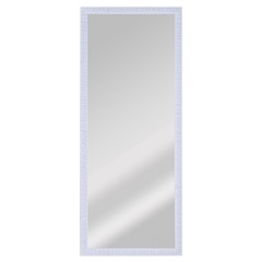 Espelho de Parede Retangular Coral 70 67x25cm Branco - Espelhos Leão