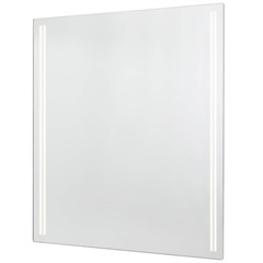 Espelho para Banheiro com Led Faixas 52,5x54cm - Cris Metal