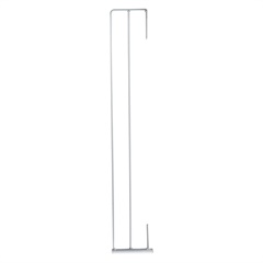 Extensor de Grade para Porta/Portãozinho Adesivo 12 Cm Branco - Utimil