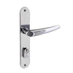 Fechadura Externa Joy 2600/46 Inox Polido - Aliança