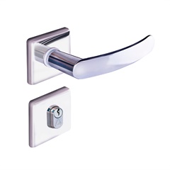 Fechadura Externa Premium 2600/81 Inox Polido - Aliança