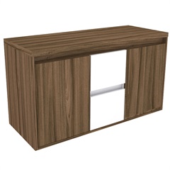 Gabinete para Banheiro em Mdf Pádua 100x56,2cm Terracota - Darabas Agardi